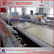 machine to make wood-plastic product such as door floor table furniture